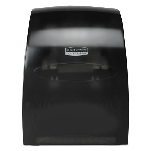 Image of Kimberly-Clark Professional 09996 Sanitouch Hard Roll Towel Dispenser, For 1.75" Core, 12.63 x 10.2 x 16.13, Smoke