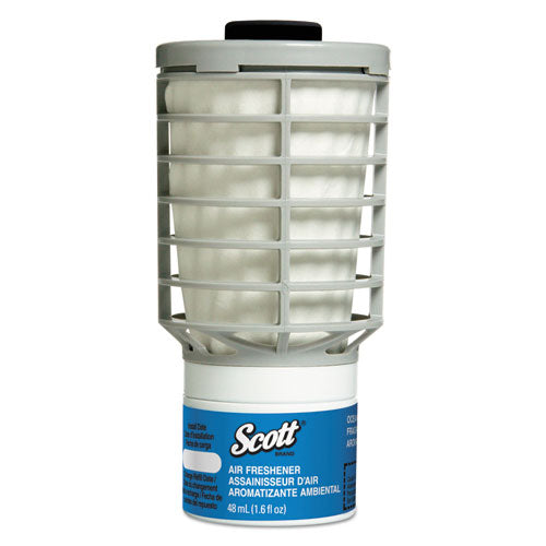 Image of Scott® 91072 Essential Continuous Air Freshener Refill, Ocean, 48 Ml Cartridge, 6/carton