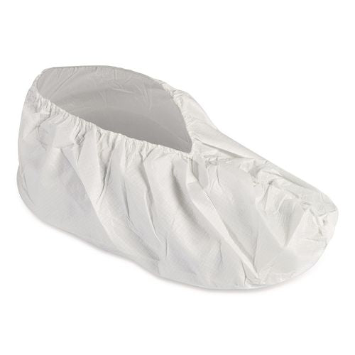 Image of KleenGuard KCC 44492 A40 Liquid And Particle Protection Shoe Covers, Medium, White, 400/Carton