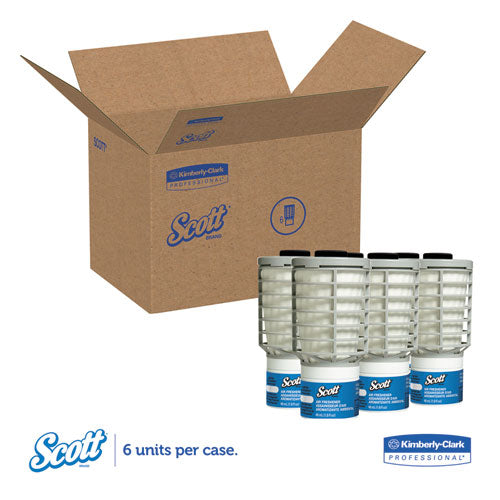 Image of Scott® 91072 Essential Continuous Air Freshener Refill, Ocean, 48 Ml Cartridge, 6/carton
