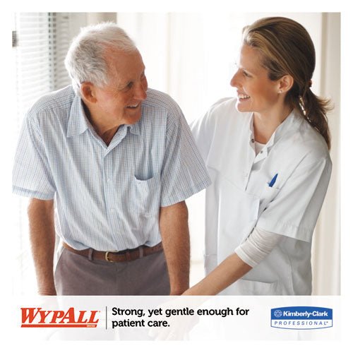 Image of WypAll® 35025 X50 Cloths, 1/4 Fold, 12.5 x 10, White, 26/Pack, 32 Packs/Carton