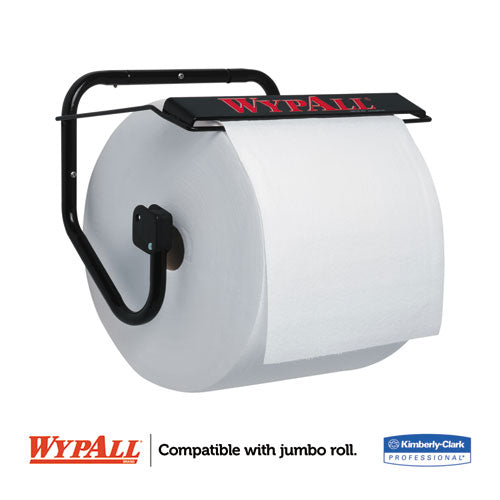Image of WypAllÂ® Jumbo Roll Dispenser, 16.8 X 8.8 X 10.8, Black