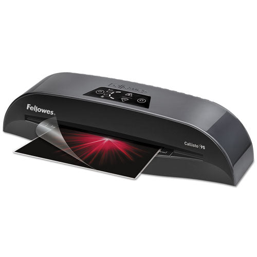 Image of Fellowes® 5728401 Callisto 95 Laminators, 9" Max Document Width, 5 Mil Max Document Thickness
