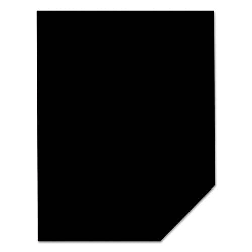 Image of Astrobrights® 22321 Color Paper, 24 lb Bond Weight, 8.5 x 11, Eclipse Black, 500/Ream