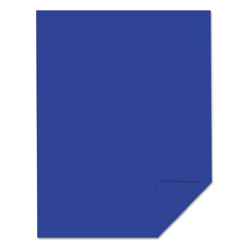 Image of Astrobrights® 21906 Color Paper, 24 lb Bond Weight, 8.5 x 11, Blast-Off Blue, 500/Ream