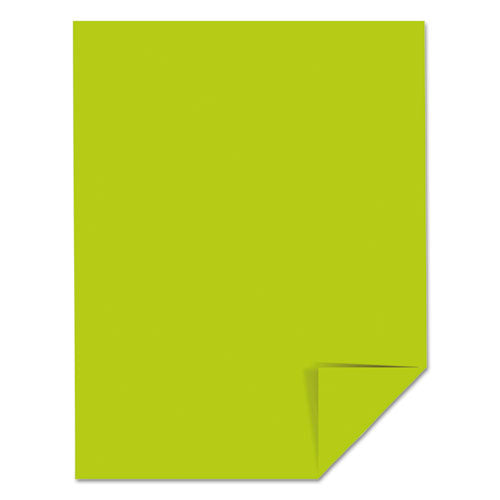 Image of Astrobrights® 22781 Color Cardstock, 65 lb Cover Weight, 8.5 x 11, Terra Green, 250/Pack