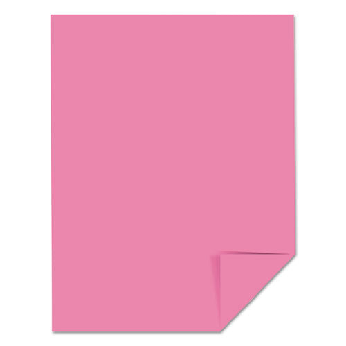 Image of Astrobrights® 21041 Color Cardstock, 65 lb Cover Weight, 8.5 x 11, Pulsar Pink, 250/Pack