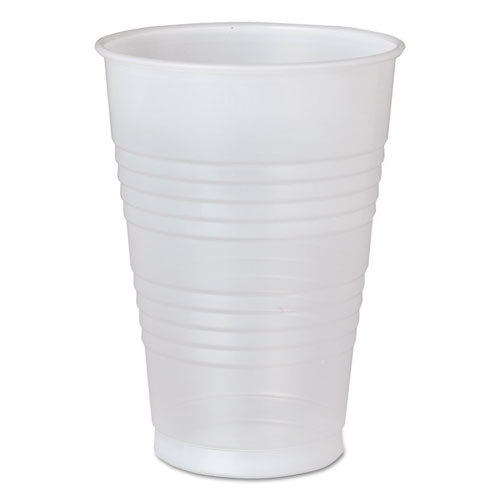 Image of Dart® Y16T High-Impact Polystyrene Cold Cups, 16 oz, Plastic, Translucent, 50/Pack