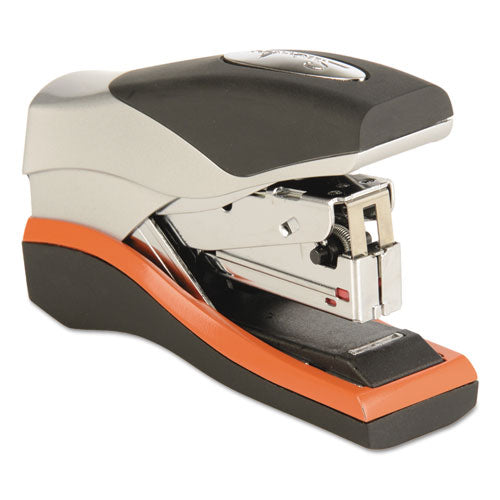 Image of Swingline® S7087842 Optima 40 Compact Stapler, 40-Sheet Capacity, Black/silver/orange