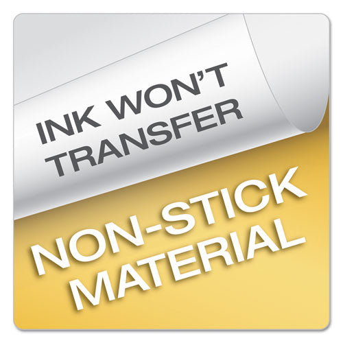 Image of Cardinal® 84009 Poly Ring Binder Pockets, 8.5 x 11, Letter, Assorted Colors, 5/Pack