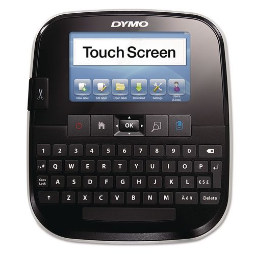 Image of DYMO® 1790417 Labelmanager 500ts Touchscreen Label Maker, 0.8"/s Print Speed, 6.46 X 7.44 X 3.74