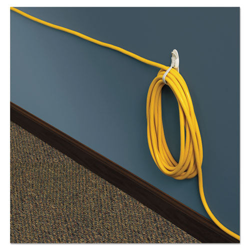 Image of Command 17304-ES Cable Bundler, White, 2/pack