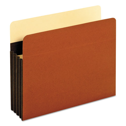 Image of Pendaflex® C1524EHD Heavy-Duty File Pockets, 3.5" Expansion, Letter Size, Redrope, 25/box