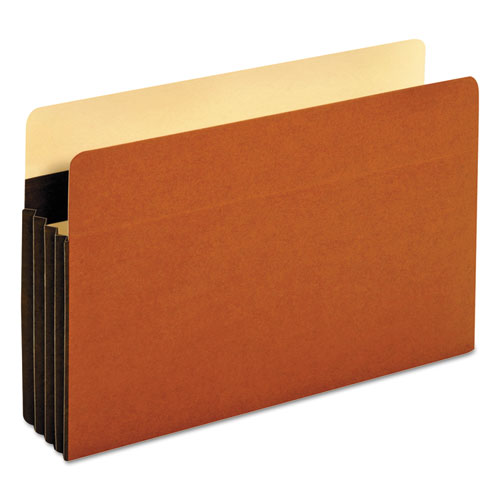 Image of Pendaflex® C1526EHD Heavy-Duty File Pockets, 3.5" Expansion, Legal Size, Redrope, 25/box