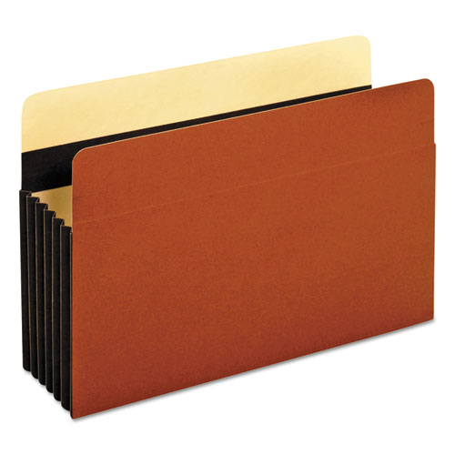 Image of Pendaflex® C1536GHD Heavy-Duty File Pockets, 5.25" Expansion, Legal Size, Redrope, 10/box
