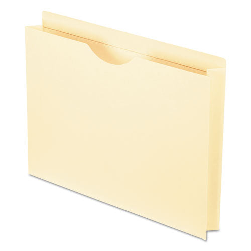 Image of Pendaflex® 22025EE Smart Shield Reinforced File Jackets, Straight Tab, Letter Size, Manila, 50/Box