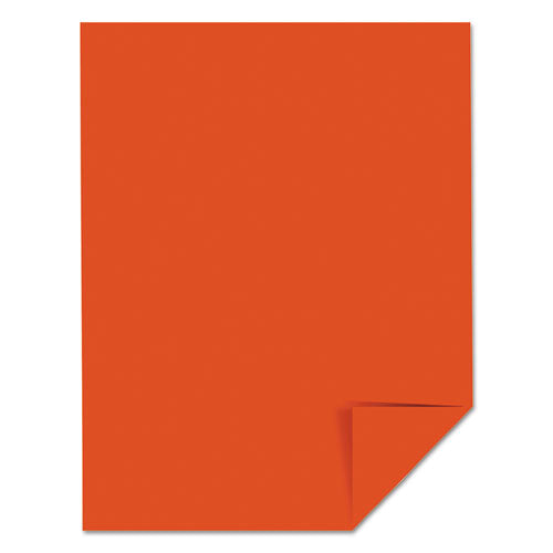 Image of Astrobrights® 22561 Color Paper, 24 lb Bond Weight, 8.5 x 11, Orbit Orange, 500 Sheets/Ream