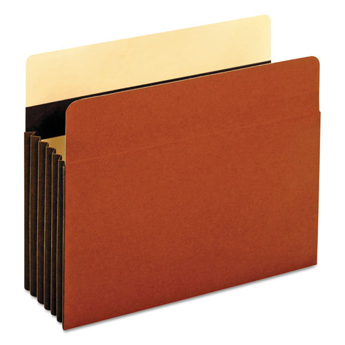 Image of Pendaflex® C1534GHD Heavy-Duty File Pockets, 5.25" Expansion, Letter Size, Redrope, 10/box