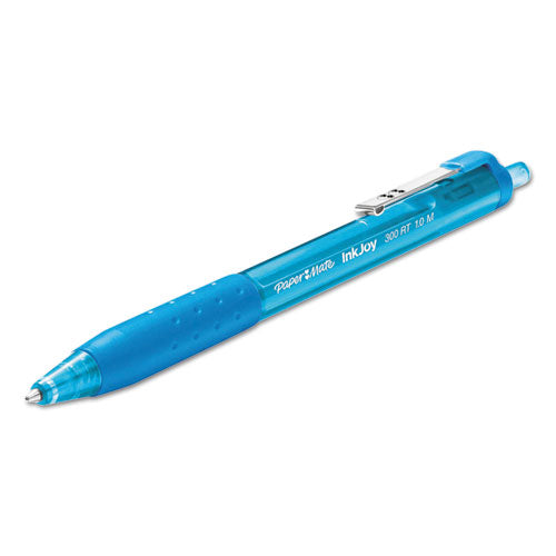 Image of Paper Mate® 1945921 InkJoy 300 RT Ballpoint Pen, Retractable, Medium 1 mm, Assorted Ink and Barrel Colors, 8/Pack