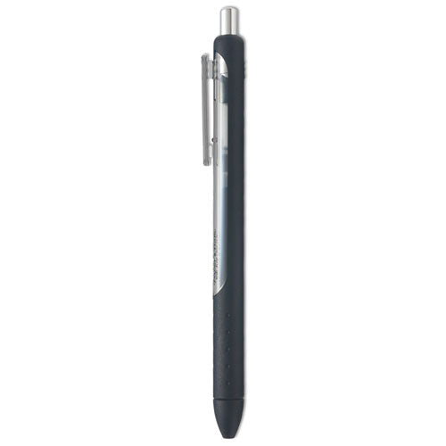 Image of Paper Mate® 1951720 InkJoy Gel Pen, Retractable, Fine 0.5 mm, Black Ink, Black Barrel, Dozen