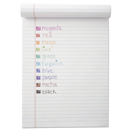 Image of Paper Mate® 1951252 InkJoy 100 RT Ballpoint Pen, Retractable, Medium 1 mm, Red Ink, Translucent Red Barrel, Dozen