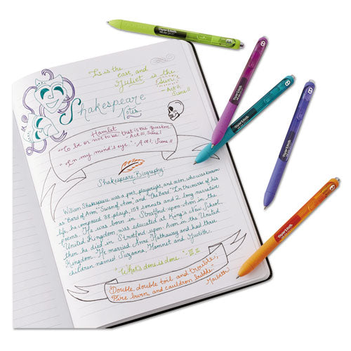 Image of Paper Mate® 1951718 Inkjoy Gel Pen, Retractable, Medium 0.7 Mm, Assorted Ink And Barrel Colors, 20/pack
