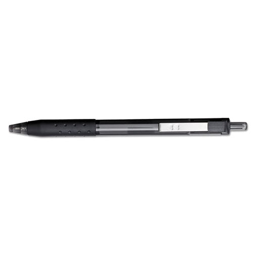 Image of Paper Mate® 1951260 InkJoy 300 RT Ballpoint Pen, Retractable, Medium 1 mm, Black Ink, Black Barrel, Dozen