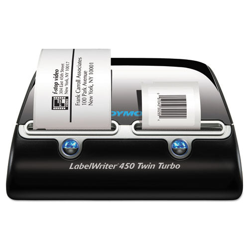 Image of DYMO® 1752266 Labelwriter 450 Twin Turbo Label Printer, 71 Labels/min Print Speed, 5.5 X 8.4 X 7.4