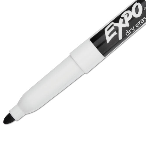 Image of EXPO® 1921062A Low-Odor Dry-Erase Marker Value Pack, Fine Bullet Tip, Black, 36/box