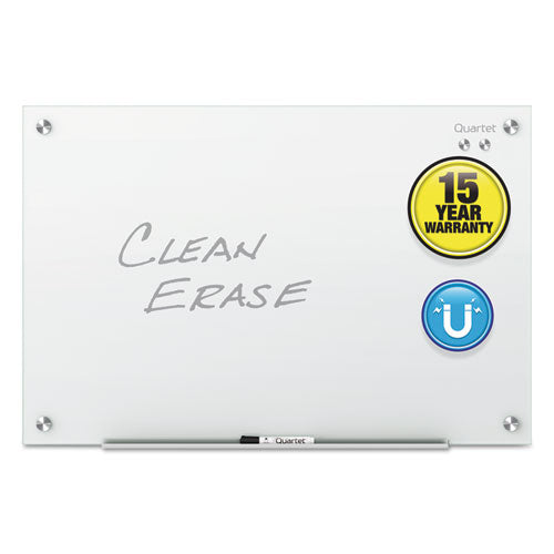 Image of Quartet® G7248W-A Infinity Magnetic Glass Marker Board, 72" x 48", White Surface