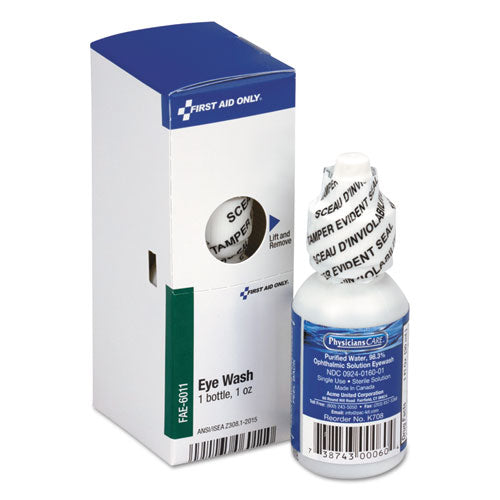Image of First Aid Only FAE-6011 Eyewash, 1 Oz Bottle