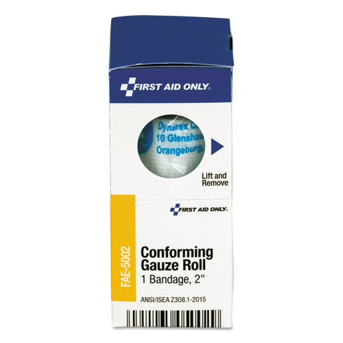 Image of First Aid Only FAE-5002 Gauze Bandages, Conforming, 2" Wide