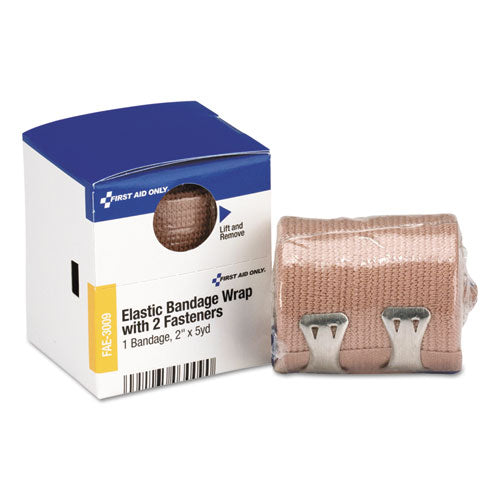 Image of First Aid Only FAE-3009 Smartcompliance Elastic Bandage Wrap, 2" X 5 Yds, Latex-Free