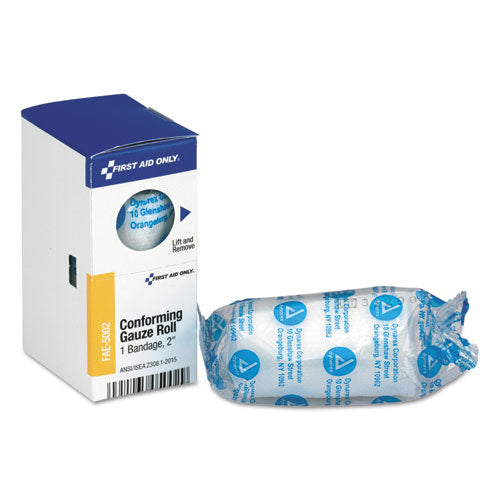 Image of First Aid Only FAE-5002 Gauze Bandages, Conforming, 2" Wide