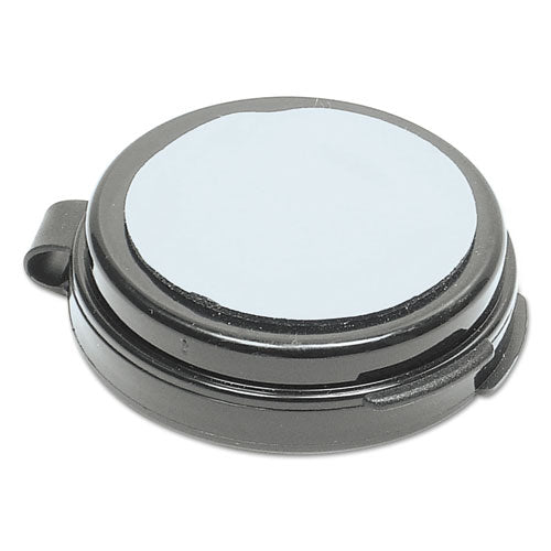 Image of SICURIX® BAU38010 Fingerprint Ink Pad, 1.5" Diameter, Black