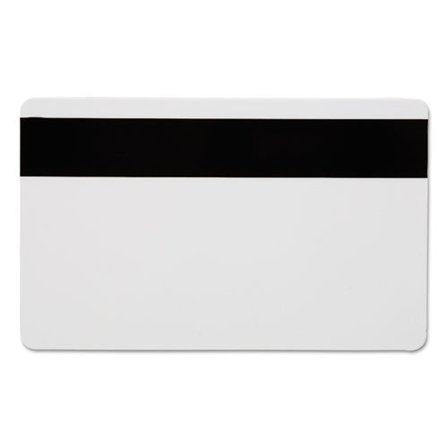 Image of SICURIXÂ® Sicurix Blank Id Card With Magnetic Strip, 2 1/8 X 3 3/8, White, 100/pack