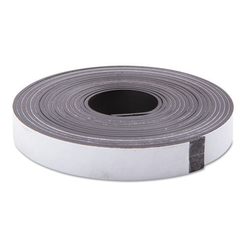 Image of ZEUS® 66010 Adhesive-Backed Magnetic Tape, 0.5" x 10 ft, Black
