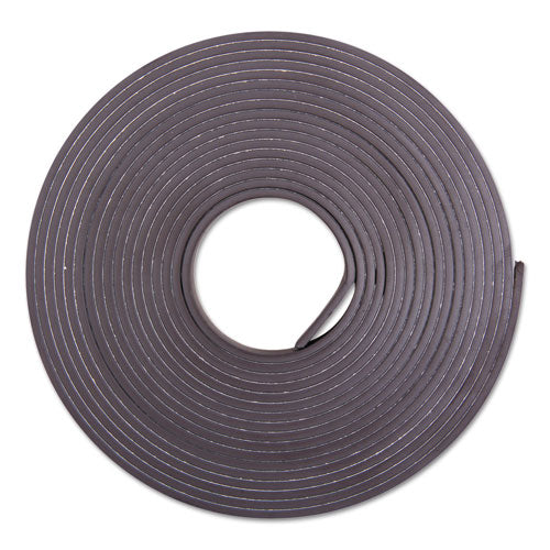 Image of ZEUS® 66010 Adhesive-Backed Magnetic Tape, 0.5" x 10 ft, Black