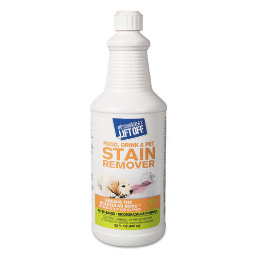 Image of Motsenbocker's Lift-Off® MTS 40503 Food/beverage/protein Stain Remover, 32 Oz Pour Bottle