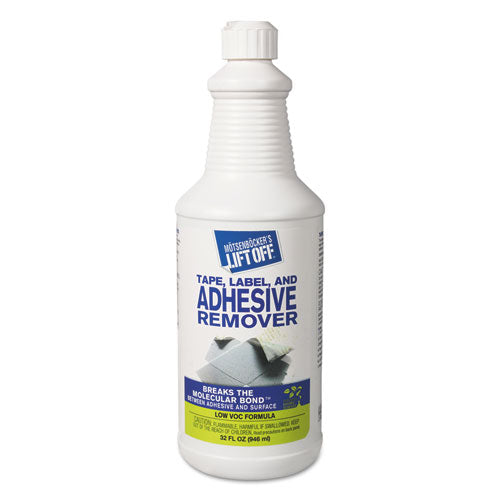 Image of Motsenbocker's Lift-Off® MTS 40703 Tape, Label And Adhesive Remover, 32oz, Pour Bottle, 6/carton