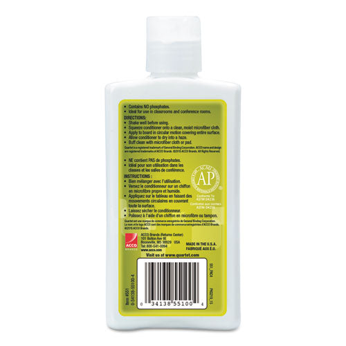 Image of Quartet® 551E Whiteboard Conditioner/cleaner For Dry Erase Boards, 8 Oz Bottle