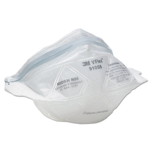 Image of 3M 9105S Vflex Particulate Respirator N95, Small, 50/box