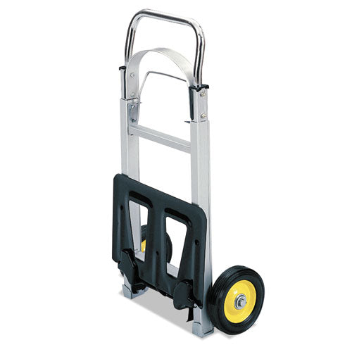 Image of Safco® 4061 HideAway Aluminum Hand Truck, 250 lb Capacity, 15.5 x 16.5 x 43.5, Aluminum