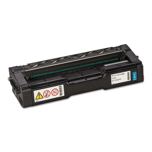 Image of Ricoh® 407654 407654 Toner, 6,000 Page-Yield, Cyan