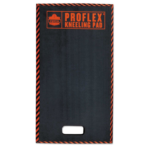 Image of ergodyne® 18385 ProFlex 385 Large Kneeling Pad, Rectangular, Black Textured Surface, 16" x 28"