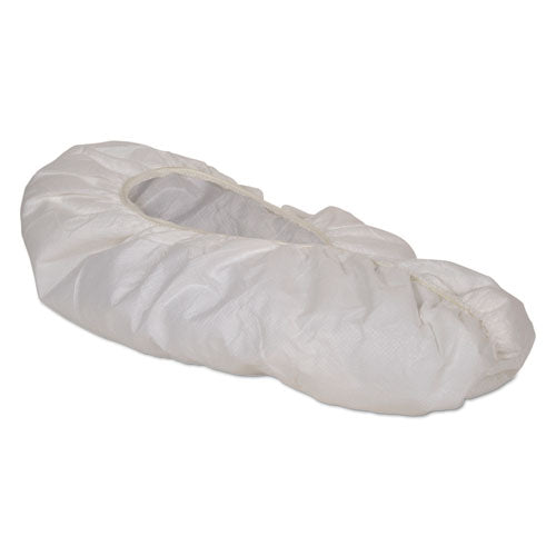Image of KleenGuard KCC 44490 A40 Shoe Covers, One Size Fits All, White, 400/carton