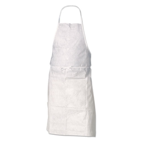 Image of KleenGuard 36550 A20 Apron, 28" x 40",  One Size Fits All, White