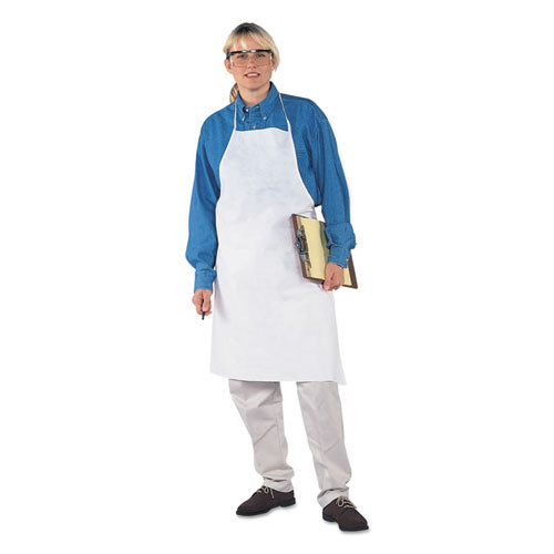 Image of KleenGuard 36550 A20 Apron, 28" x 40",  One Size Fits All, White