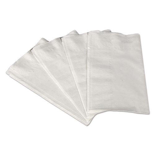 Image of Scott® 98200 1/8-Fold Dinner Napkins, 2-Ply, 17 x 14.63, White, 300/Pack, 10 Packs/Carton