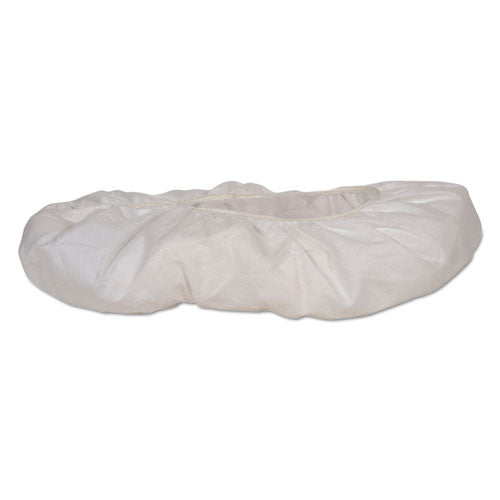 Image of KleenGuard KCC 44490 A40 Shoe Covers, One Size Fits All, White, 400/carton